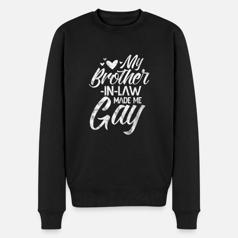 Frère - Pull Premium bio Homme - noir