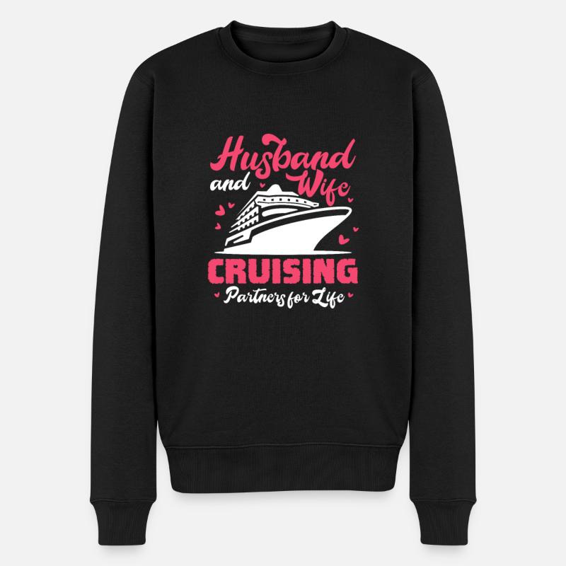 Croisière Mariage - Pull Premium bio Homme - noir