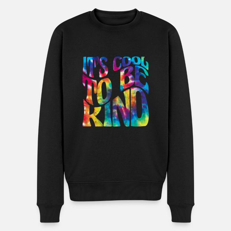 Hippie - Pull Premium bio Homme - noir