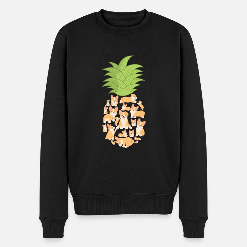 Corgi - Pull Premium bio Homme - noir