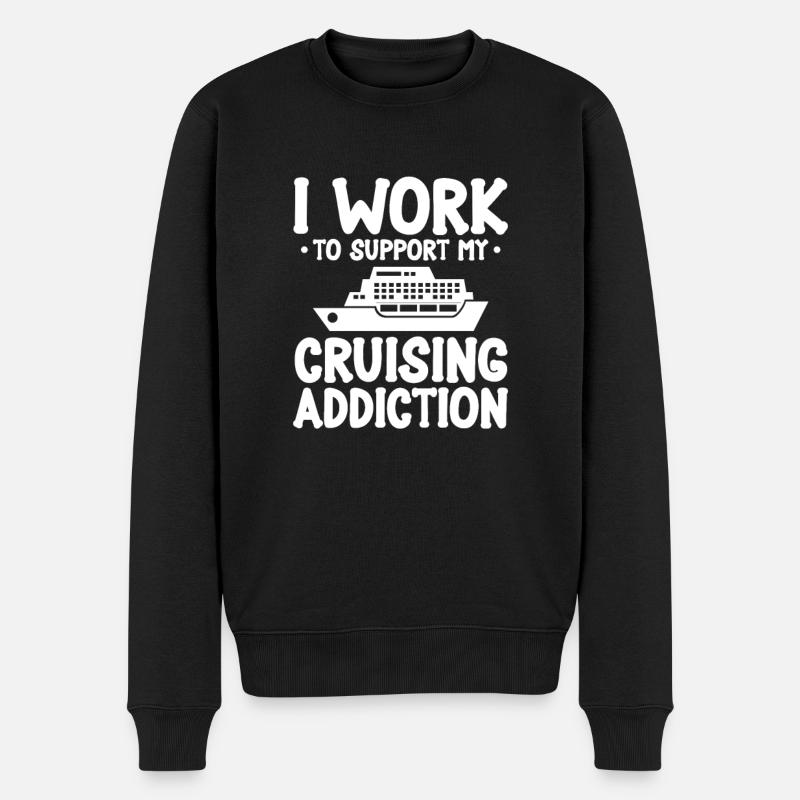 Croisière - Pull Premium bio Homme - noir