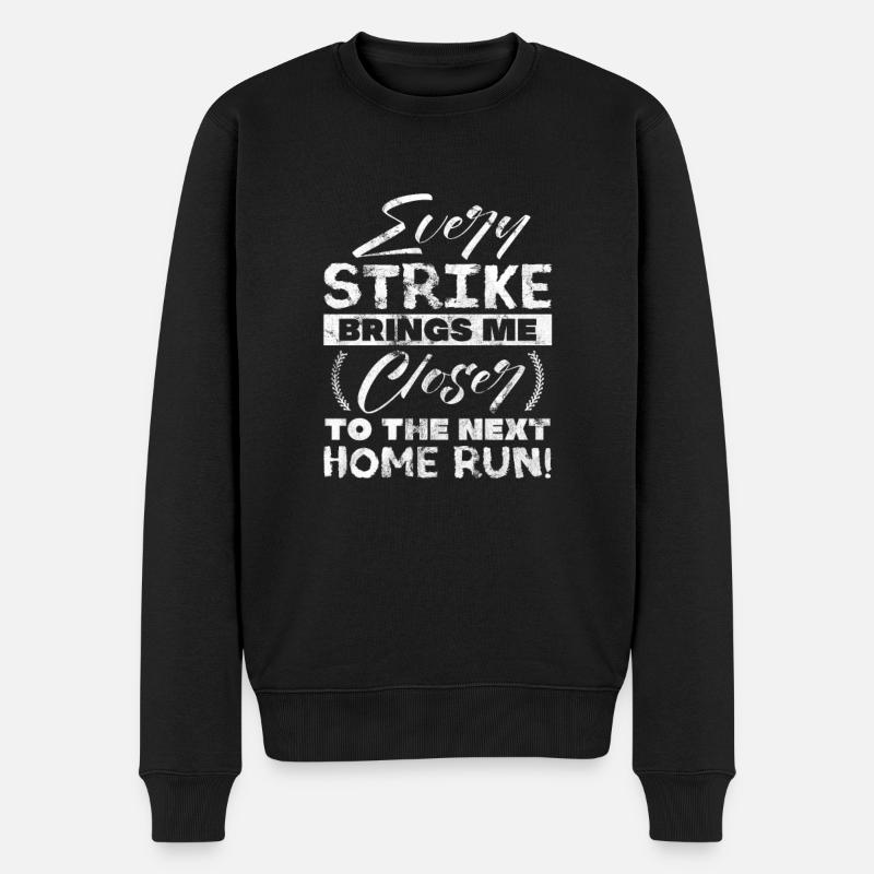 Softball - Pull Premium bio Homme - noir