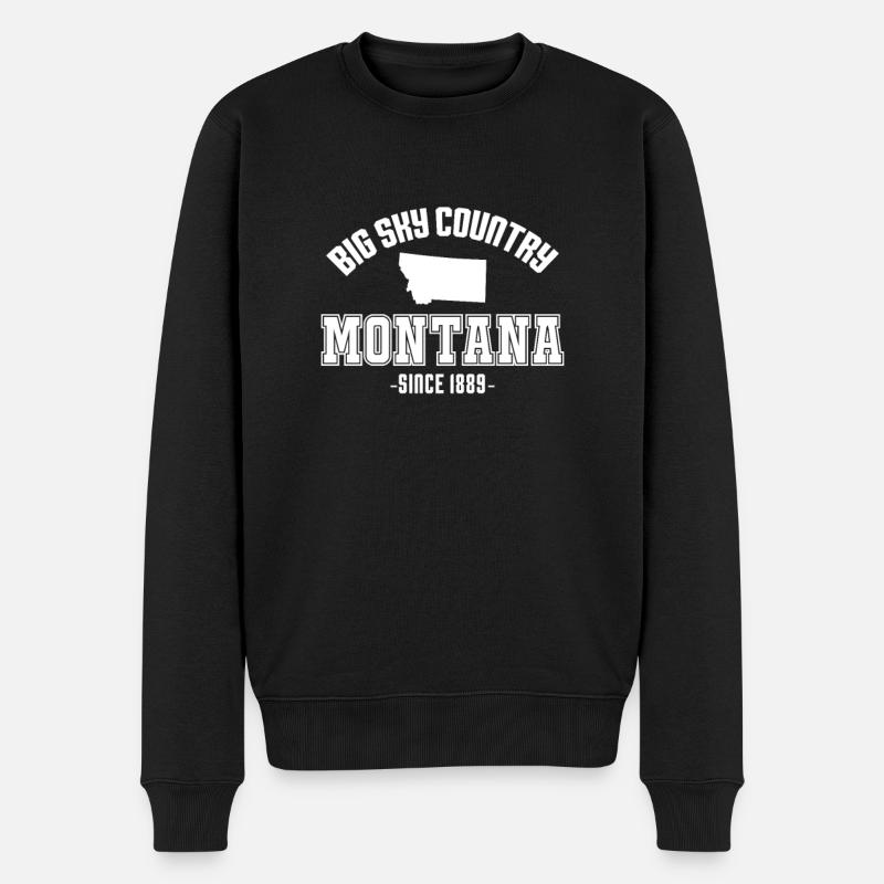 Montana - Pull Premium bio Homme - noir