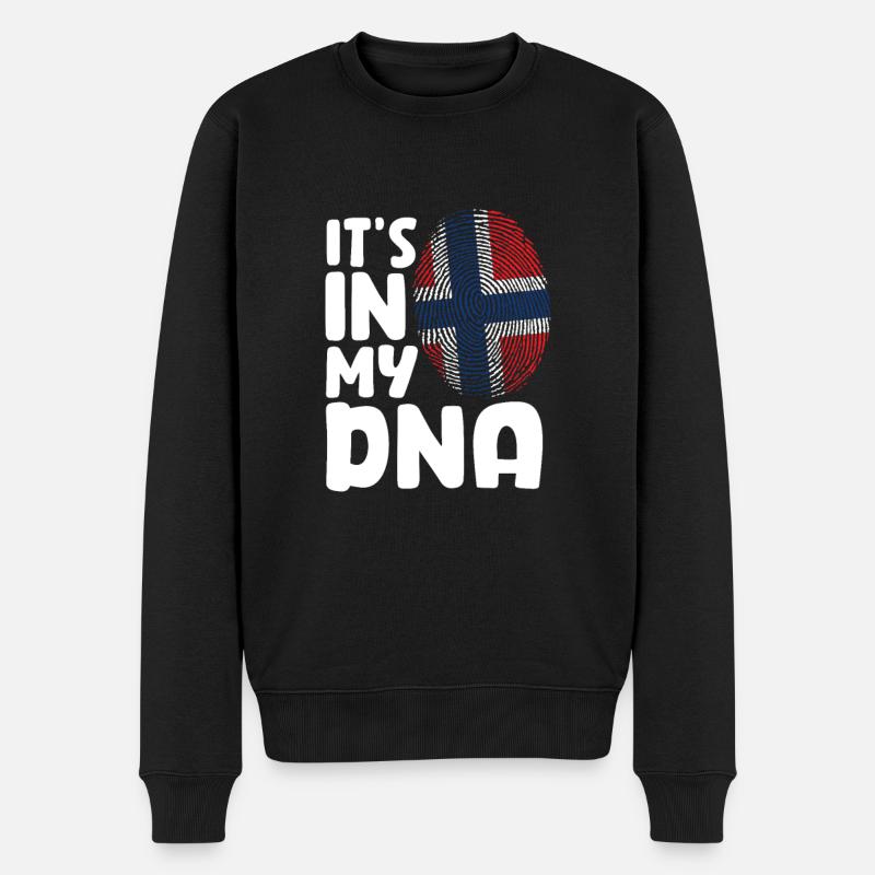 Norvège - Pull Premium bio Homme - noir