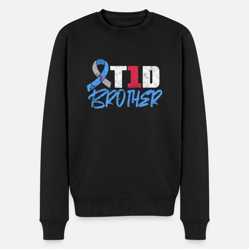 Frère - Pull Premium bio Homme - noir