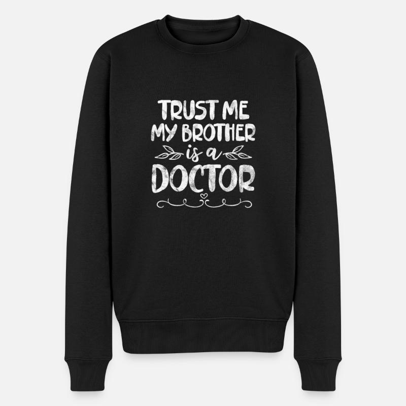 Frère - Pull Premium bio Homme - noir