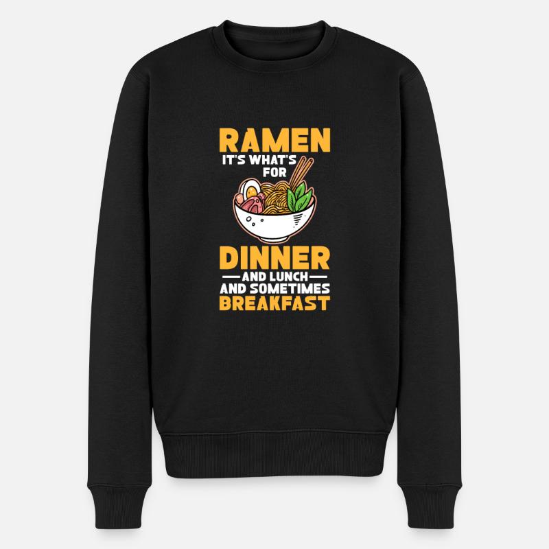 Ramen - Pull Premium bio Homme - noir