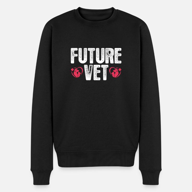 Vétérinaire - Pull Premium bio Homme - noir