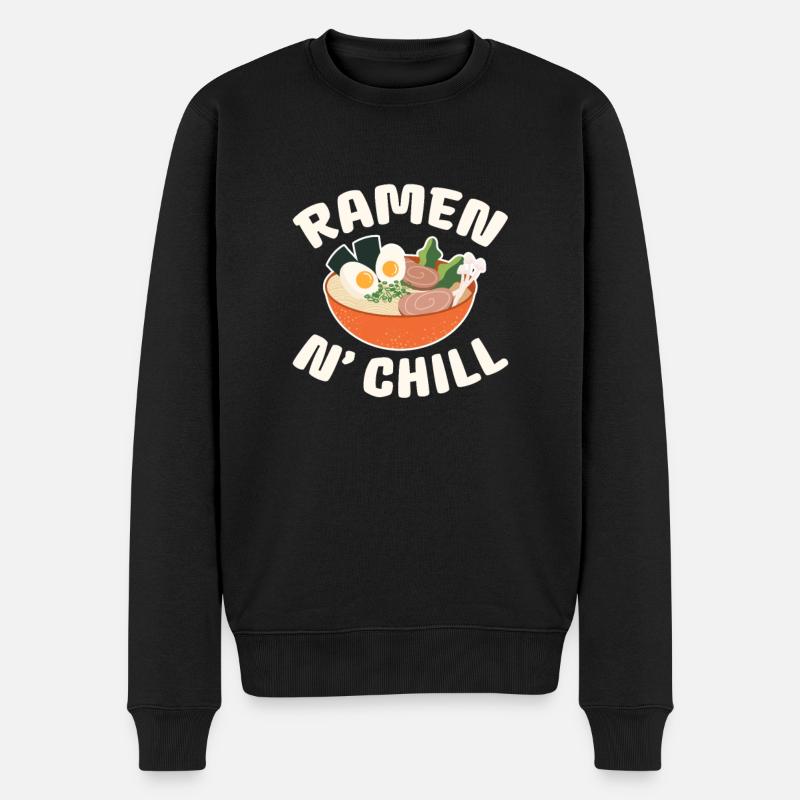 Ramen - Pull Premium bio Homme - noir