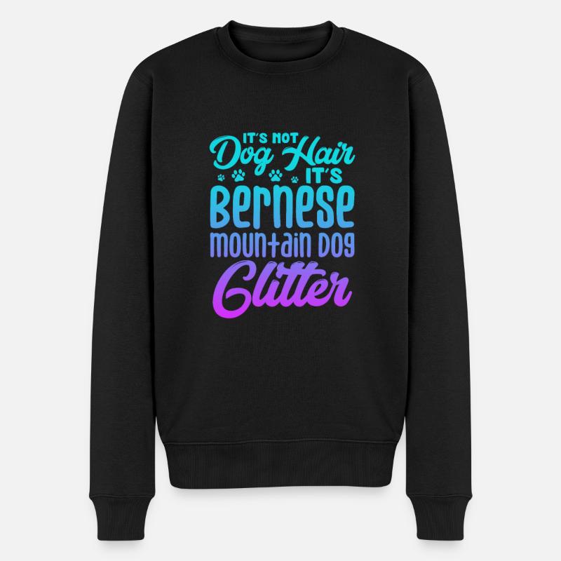 Bouvier bernois - Pull Premium bio Homme - noir