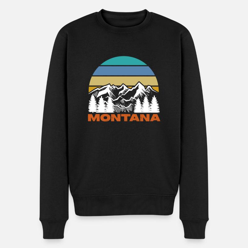 Montana - Pull Premium bio Homme - noir