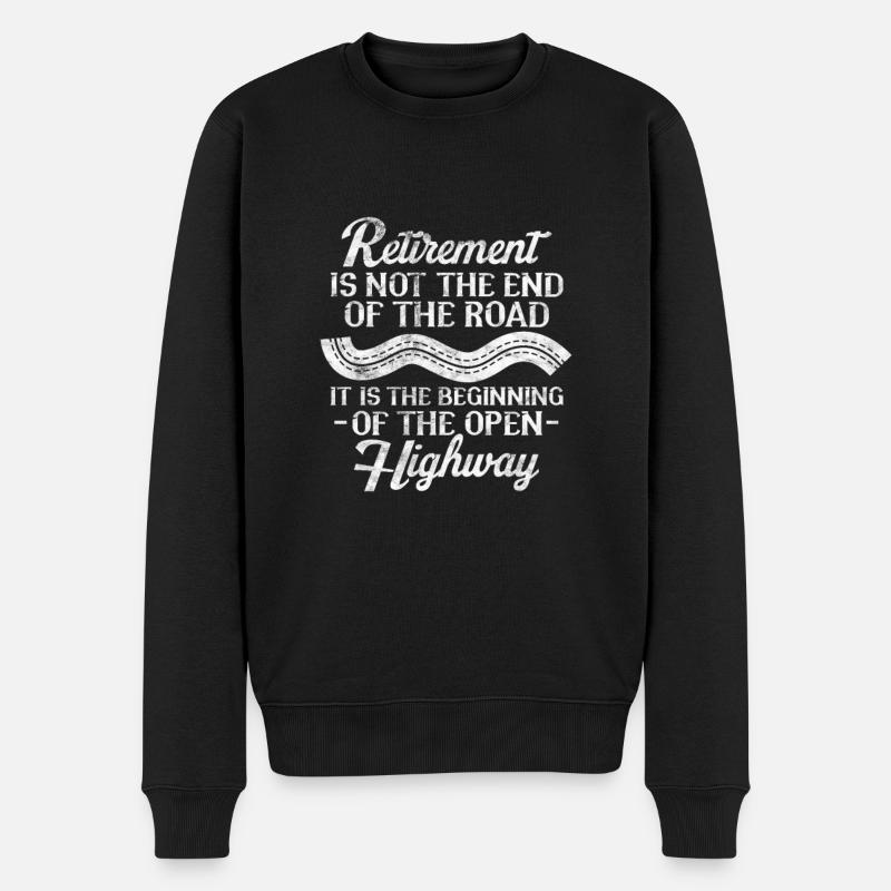 Retraite - Pull Premium bio Homme - noir