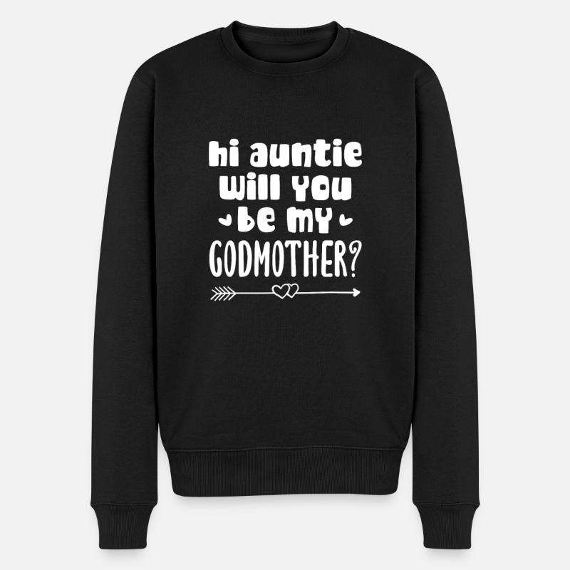 Marraine - Pull Premium bio Homme - noir