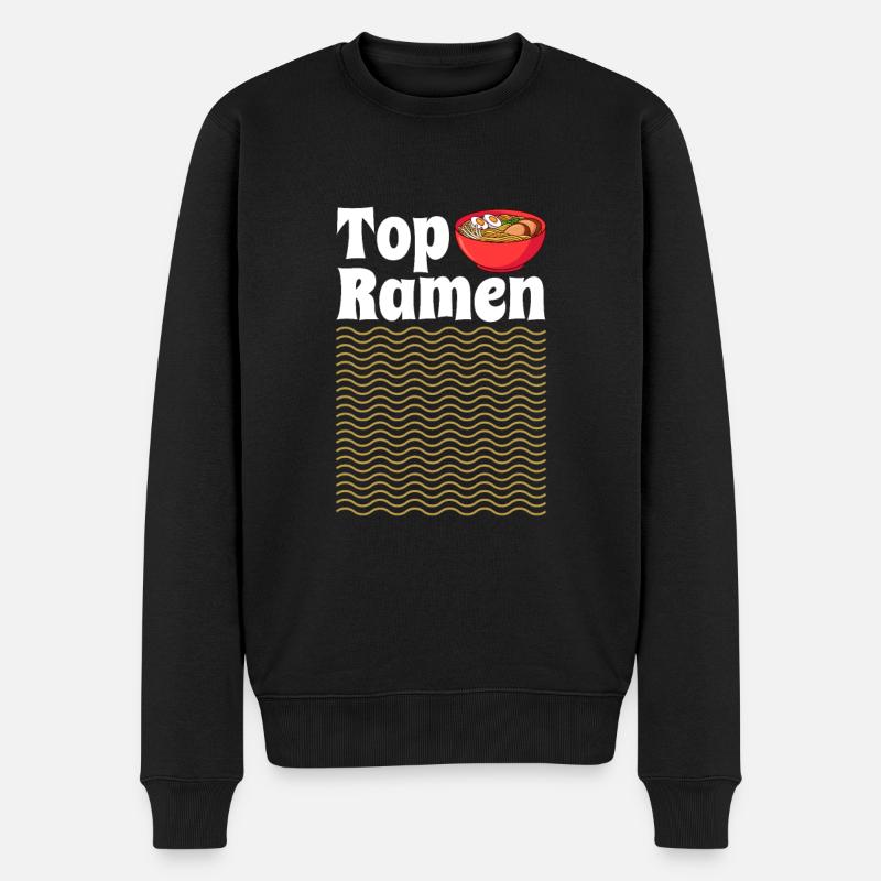Ramen - Pull Premium bio Homme - noir