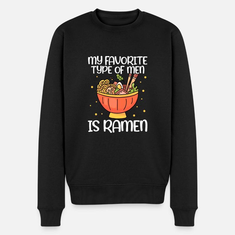 Ramen - Pull Premium bio Homme - noir