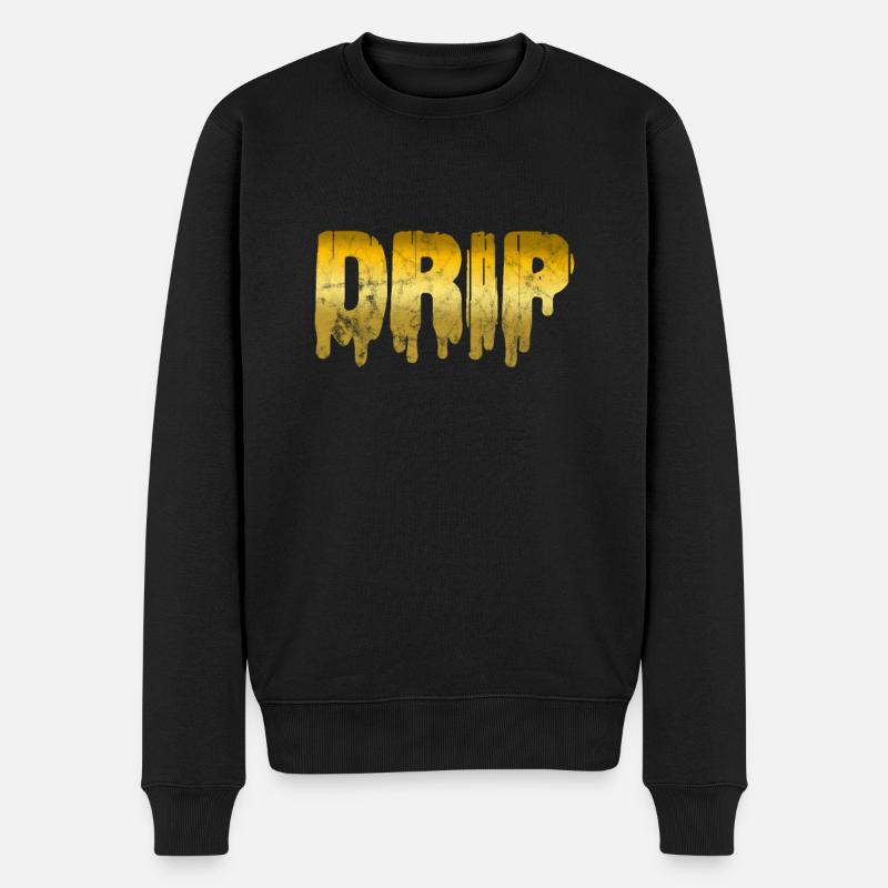 Hip-hop - Pull Premium bio Homme - noir