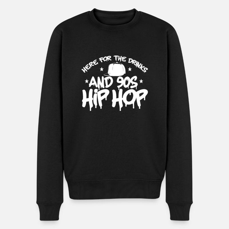 90s Hip Hop Rap Music Hiphop Classics Gift - Pull Premium bio Homme - noir