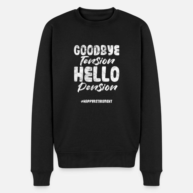 Retraite - Pull Premium bio Homme - noir