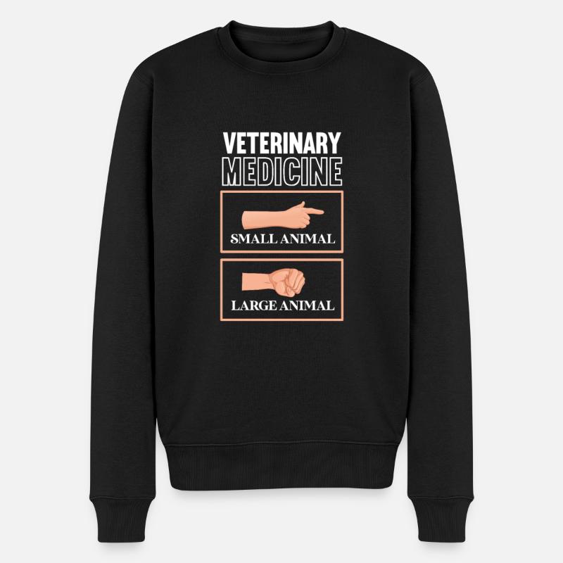 Vétérinaire - Pull Premium bio Homme - noir