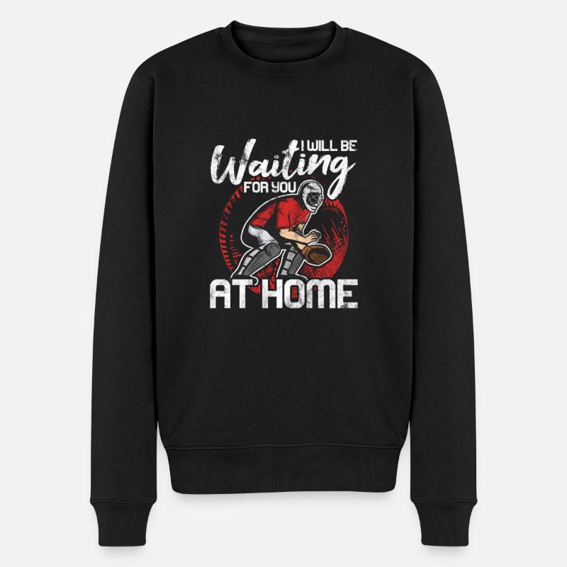 Softball - Pull Premium bio Homme - noir