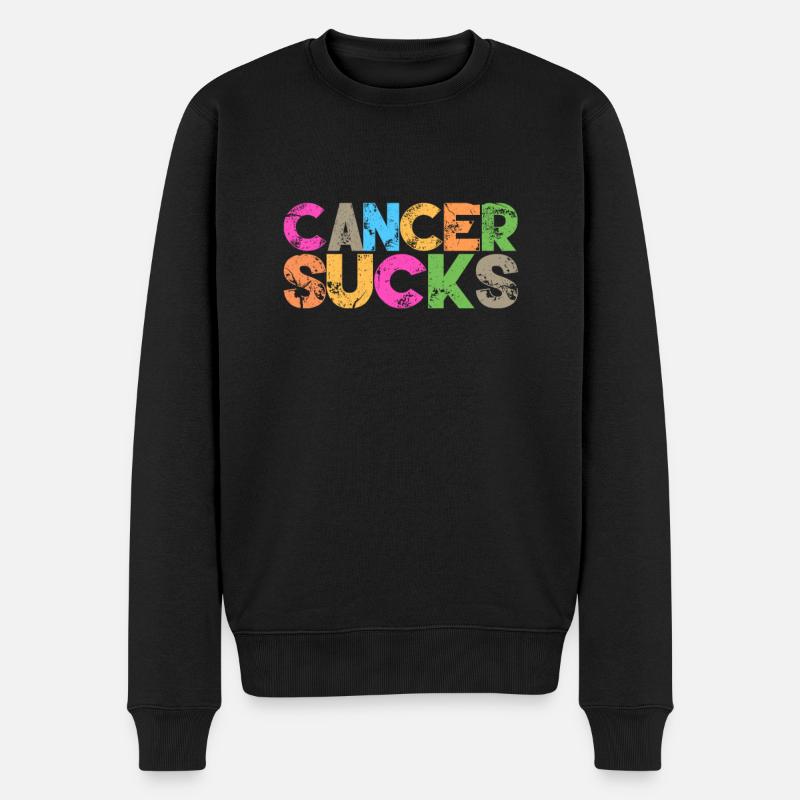 Cancer - Pull Premium bio Homme - noir