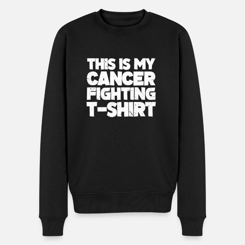 Cancer - Pull Premium bio Homme - noir