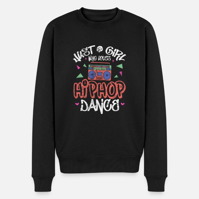 Hip-hop - Pull Premium bio Homme - noir