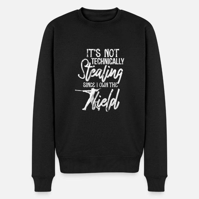 Softball - Pull Premium bio Homme - noir