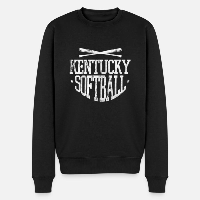 Kentucky Softball - Männer Premium Bio Pullover - Schwarz