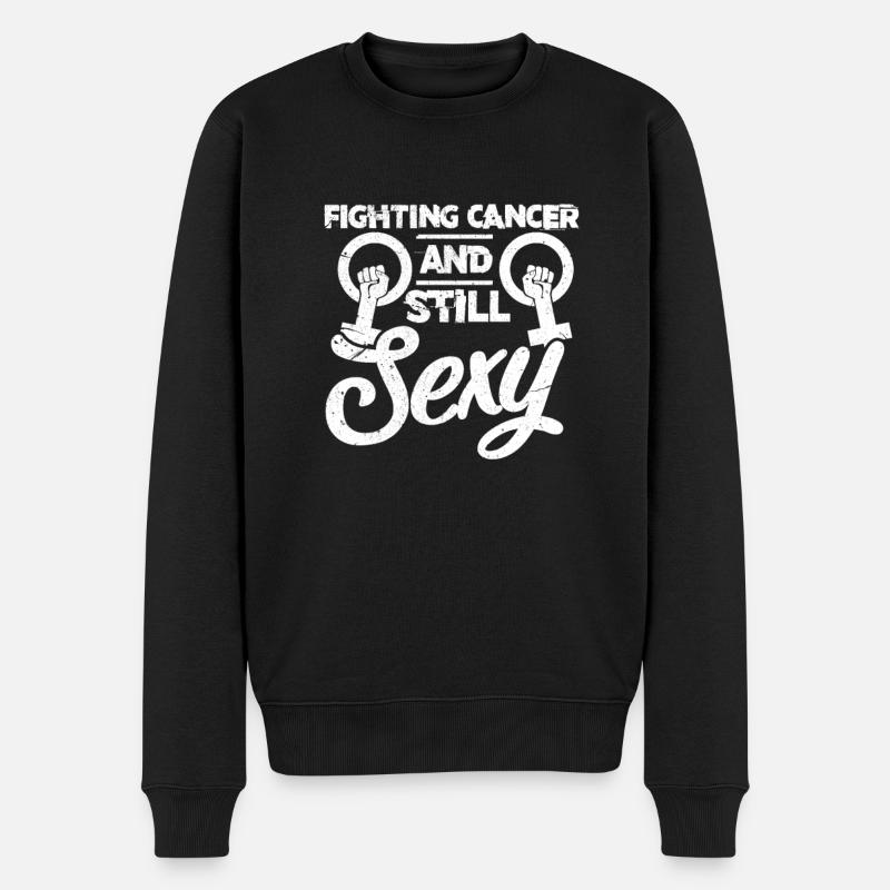 Cancer - Pull Premium bio Homme - noir