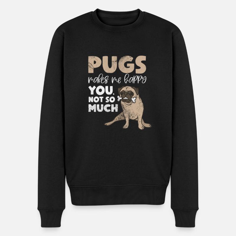 Carlin - Pull Premium bio Homme - noir