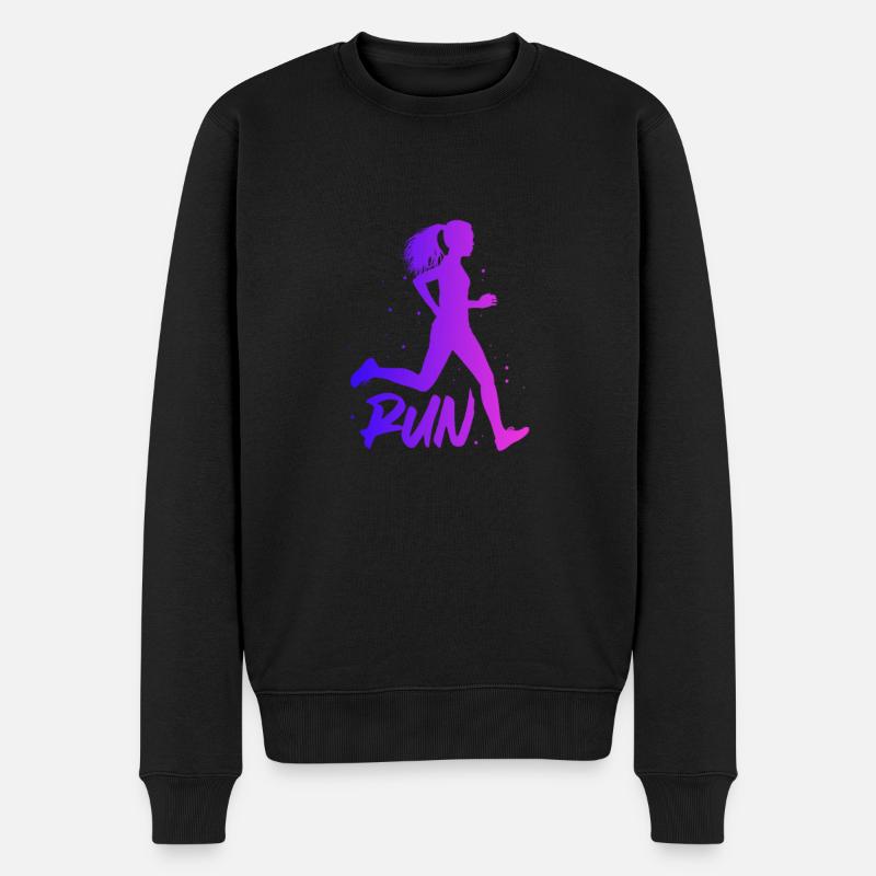 Courir - Pull Premium bio Homme - noir