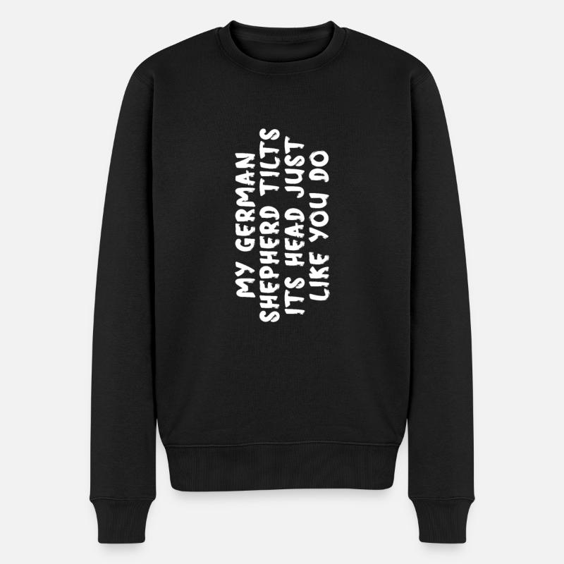 Berger allemand - Pull Premium bio Homme - noir