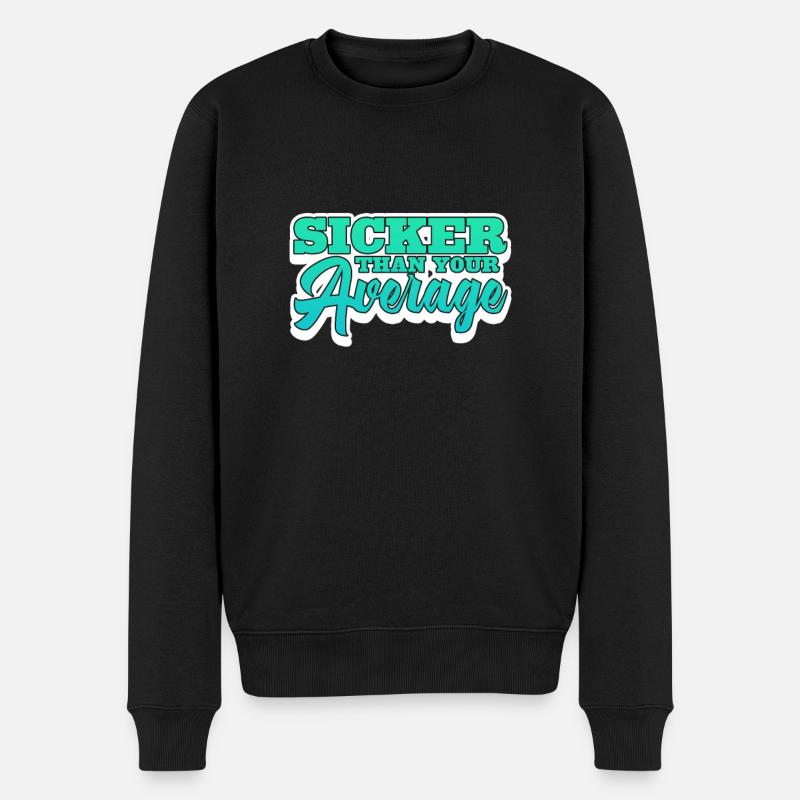 Hip-hop - Pull Premium bio Homme - noir