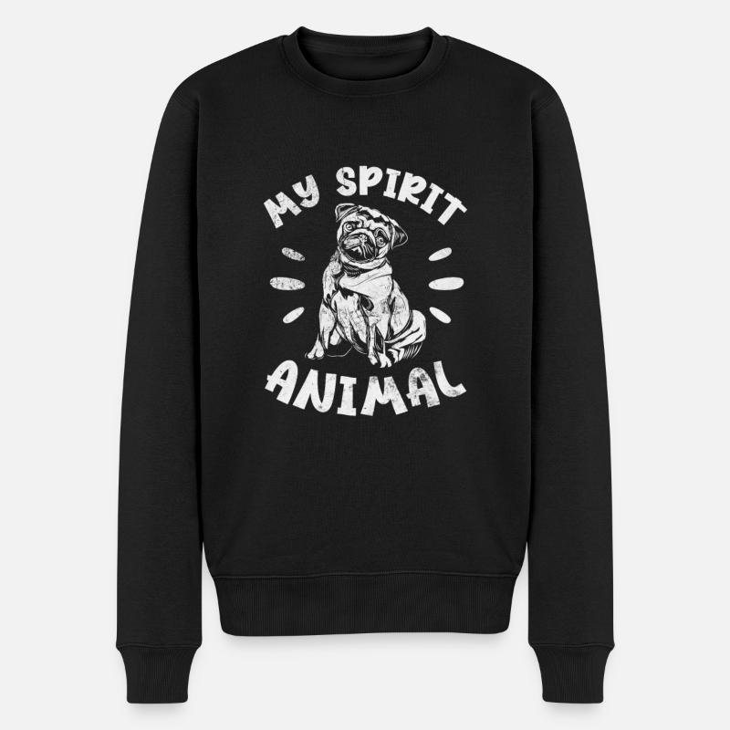 Carlin - Pull Premium bio Homme - noir