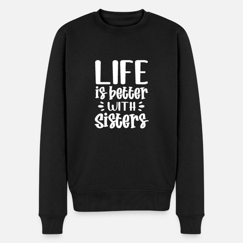 Soeur - Pull Premium bio Homme - noir