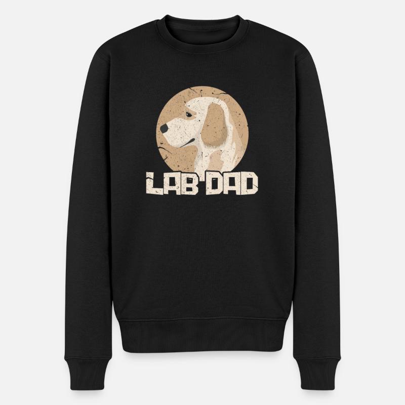 Père Labrador - Pull Premium bio Homme - noir