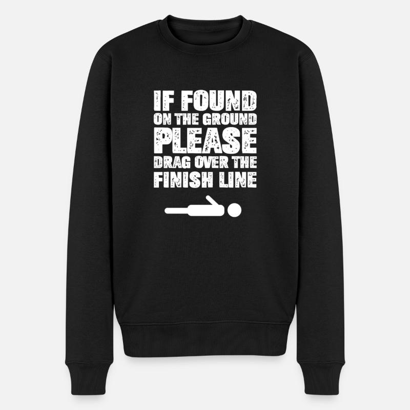 Courir - Pull Premium bio Homme - noir