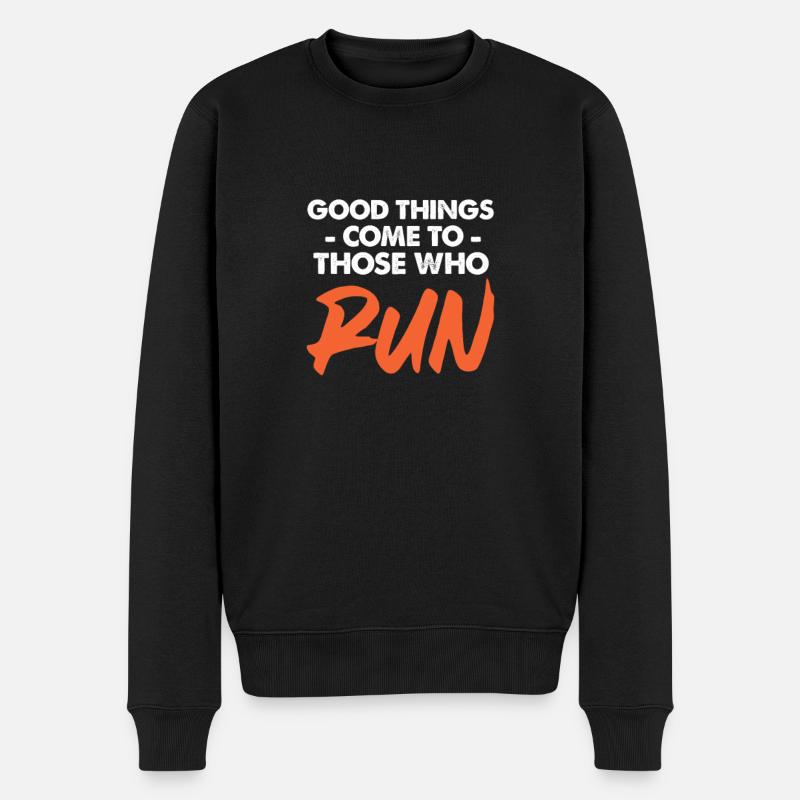 Courir - Pull Premium bio Homme - noir
