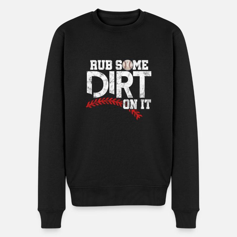 Softball - Pull Premium bio Homme - noir