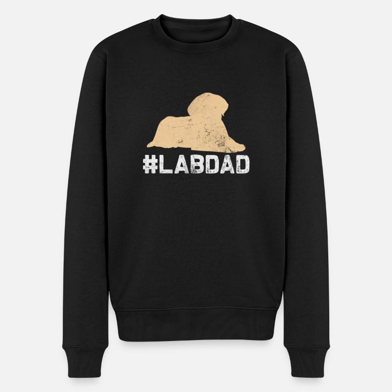 Père Labrador - Pull Premium bio Homme - noir