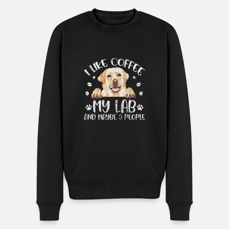 Labrador - Pull Premium bio Homme - noir