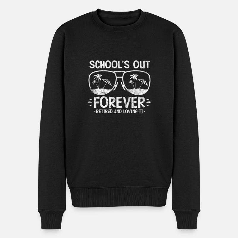 Enseignante à la retraite - Pull Premium bio Homme - noir
