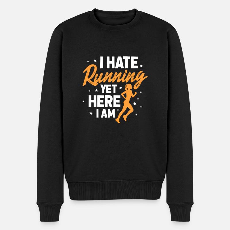 Courir - Pull Premium bio Homme - noir