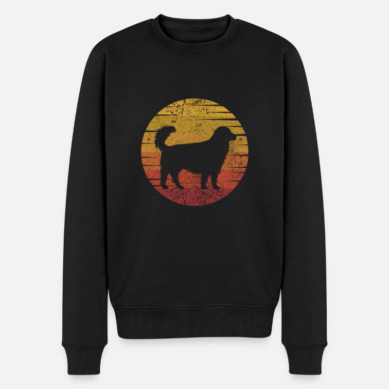 Golden Retrievers - Pull Premium bio Homme - noir