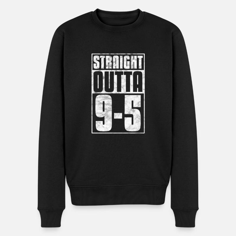 Ruhestand - Männer Premium Bio Pullover - Schwarz