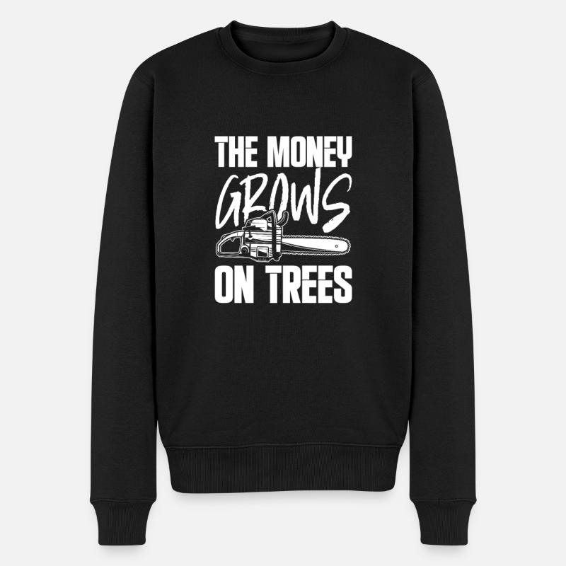 Arboriculteurs - Pull Premium bio Homme - noir