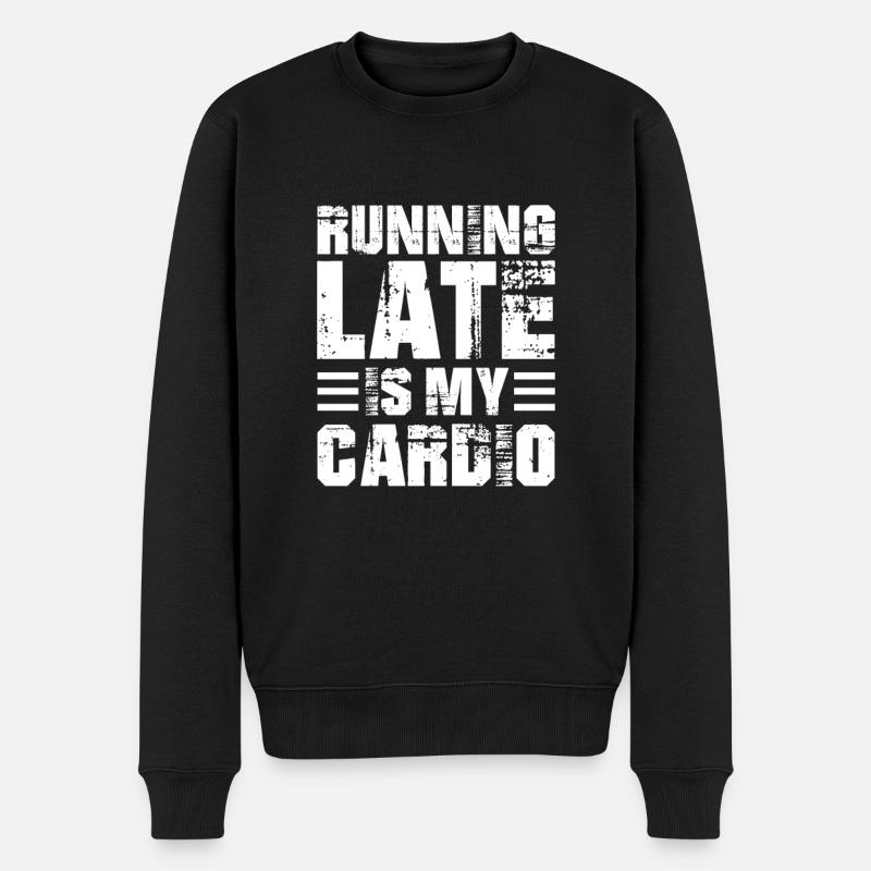 Courir - Pull Premium bio Homme - noir