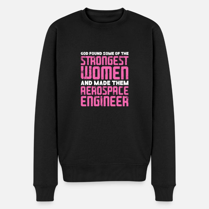 Ingénieur spatial Ingénieur aéronautique - Pull Premium bio Homme - noir