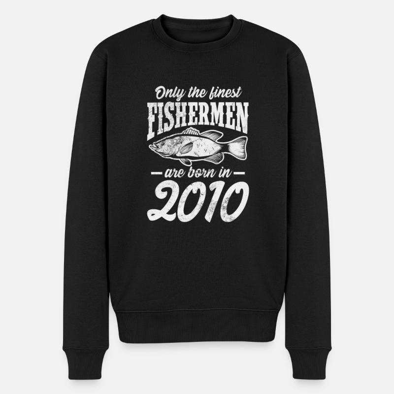 2010 Pêcheur - Pull Premium bio Homme - noir
